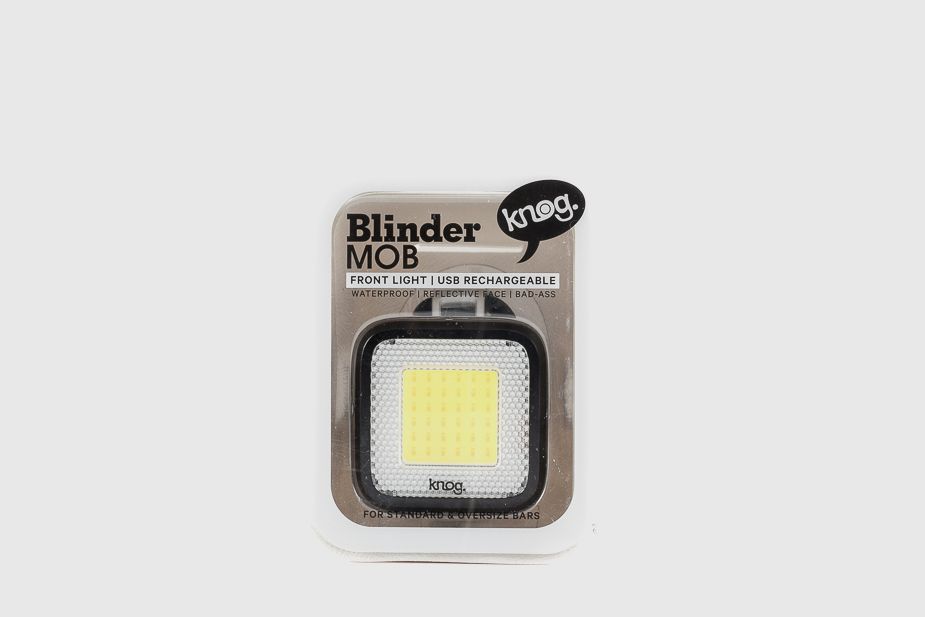 Knog — Акумулаторни сигнални светлини Blinder Mini CHIPPY Twinpack с USB зареждане, черниKnog — Предна сигнална светлина Blinder MOB MR CHIPS с USB зареждане